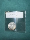 1947 Washington 25C Silver Quarter / UNC
