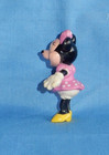 Vintage Disney Minnie Mouse Pink Polka Dot Dress Yellow Shoes PVC Figure — photo 2