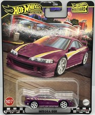 Hot Wheels Premium 2024 Boulevard 107 Custom 01 Acura Integra Gsr Real Riders