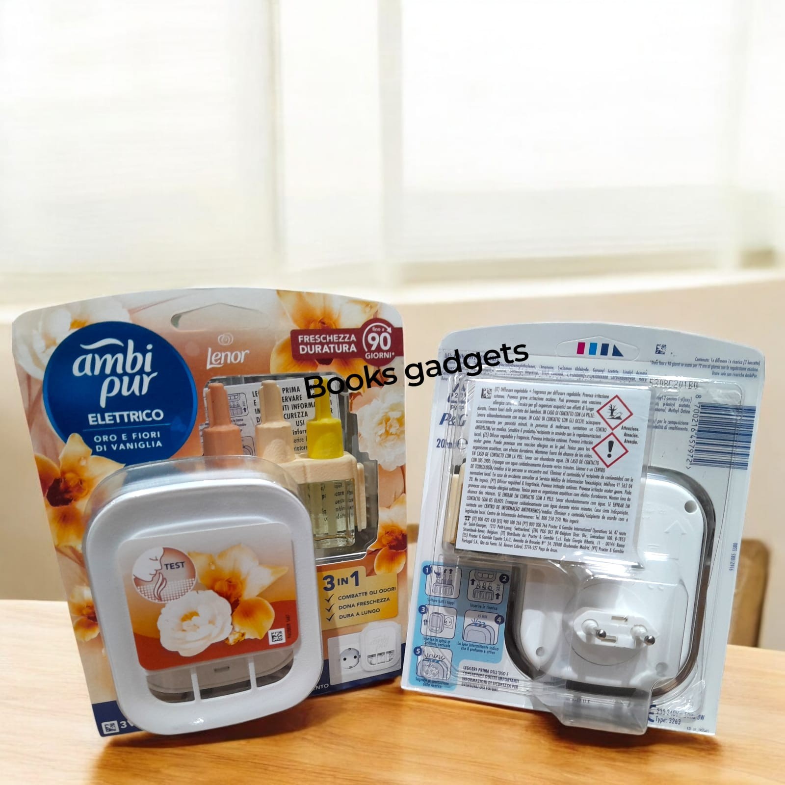 Offerta Stock 4 Ambi Pur Elettrico + Ricariche Oro e Vaniglia 80gg