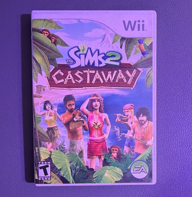 Electronic Arts The Sims 2: Castaway Nintendo Wii 2007 T Manual Included