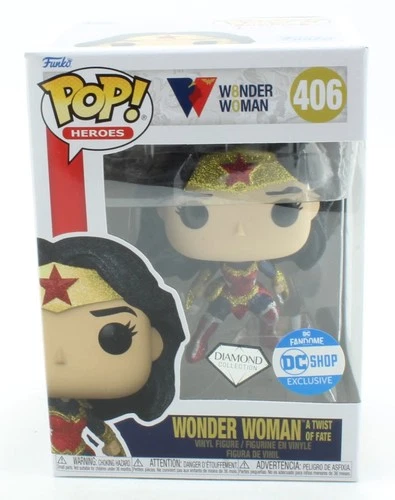 Funko Pop! - Wonder Woman Wonder Woman Diamond 406 DC Exclusive - Vinyl Figure