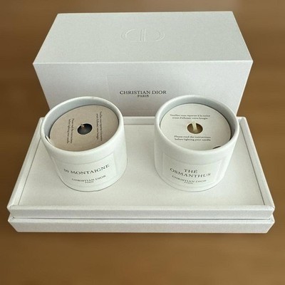 Christian Dior Mini Candle Set 30 Montaigne & The Osmanthus | eBay