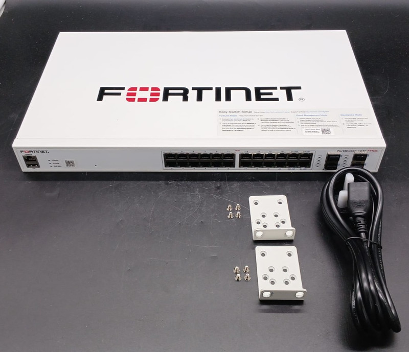 FORTINET FORTISWITCH -124E FPOE Model FS-124P-FPOE