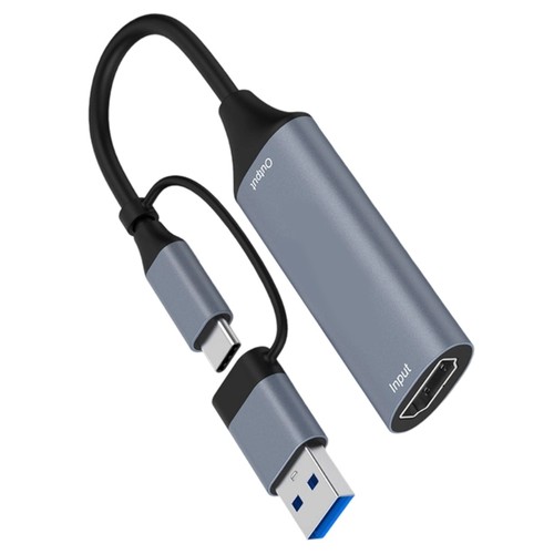 Video Capture Card USB+Type C to HDTV USB Video Capture Device Convert Digital - Photo 9/10