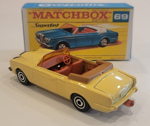 Matchbox Superfast 69 Rolls-Royce Silver Shadow Coupe 1969 Custom/Crafted Box - Picture 5 of 10