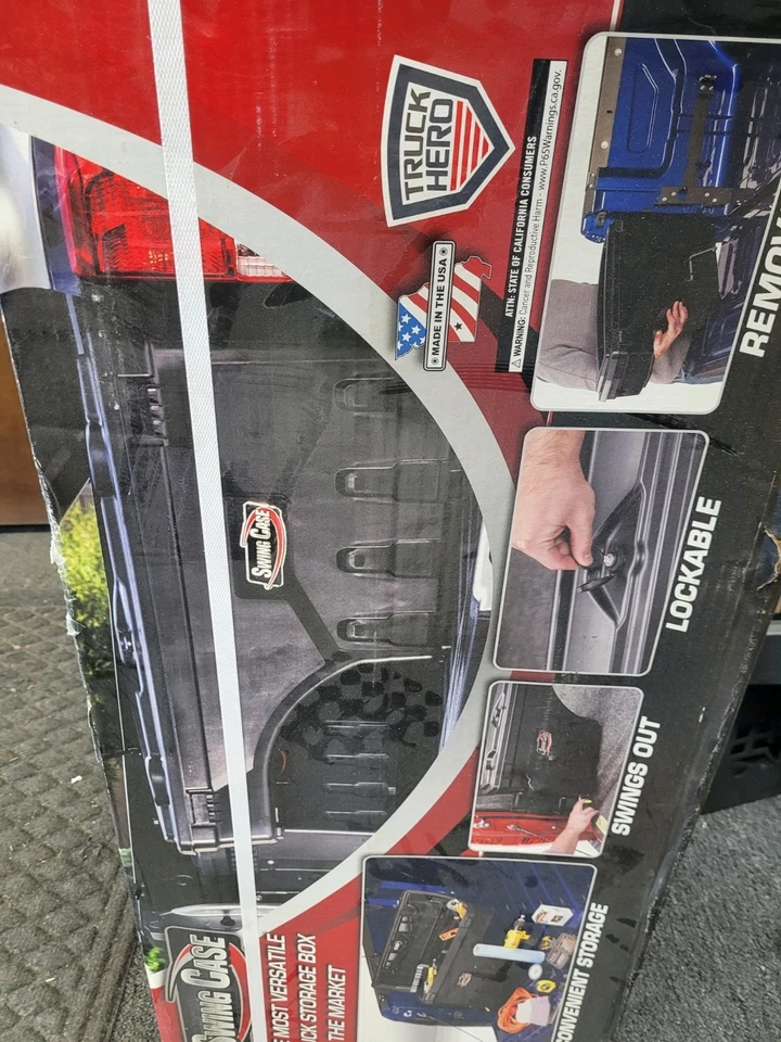 Caja de herramientas con caja oscilante para Ford F-150 1999-2014 lado del conductor Foto 3 de 4