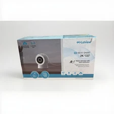 4-Pack: LaView 2K Outdoor Cameras - Black | Wi-Fi Smart | 2 Way Audio - Open Box