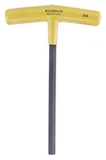 Bondhus 6-Inch Length Hex T-Handles With Cushion Grip (15290)