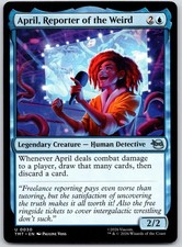 April, Reporter of the Weird 0030 Teenage Mutant Ninja Turtles MTG NM