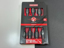 NUEVO Juego de destornilladores Craftsman 8 piezas CMHT65618V SERIE V, Phillips & Flat, Assist