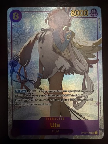 Uta (Alternate Art) OP02-120 Paramount War Foil