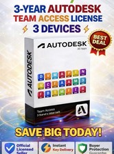 Autodesk All Apps – Pacchetto Completo con 20 Software | Abbonamento 3 Anni 