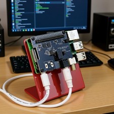 Open-Frame Display Stand Case for Raspberry P...