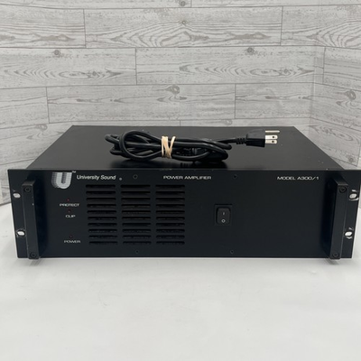#ad University Sound A300 1 Power Amplifier – 300W Mono PA Amp – Tested amp; Working $150.00