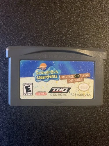 SpongeBob Revenge Of The Flying Dutchman_ Game Boy Advance