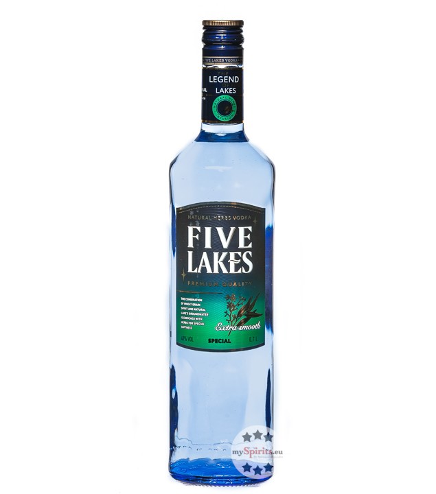 Five Lakes Vodka Special / 40 % vol / 0,7 Liter-Flasche