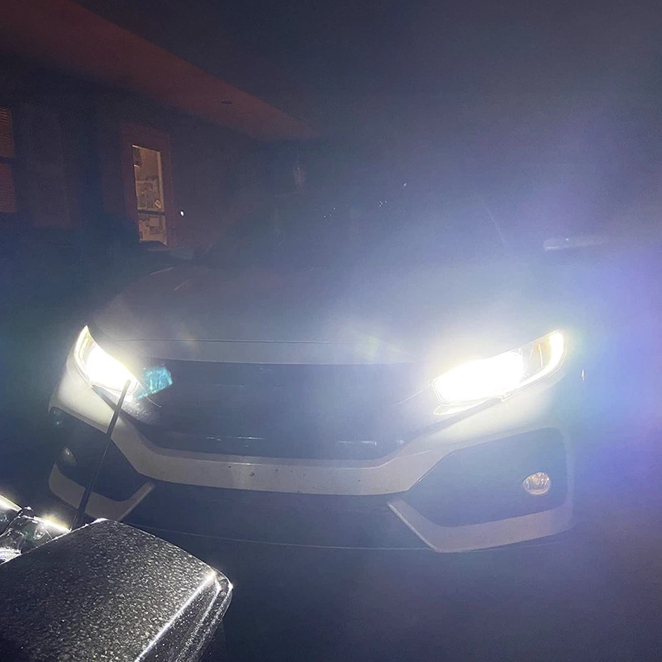 AUXITO H7 LED Headlight Bulbs High or Low Beam 60000LM Super Bright Q10 Series - Image 2 of 4