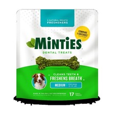 Dental Chews for Dogs, Vet-Recommended Mint-Flavored Dental Dog Treats