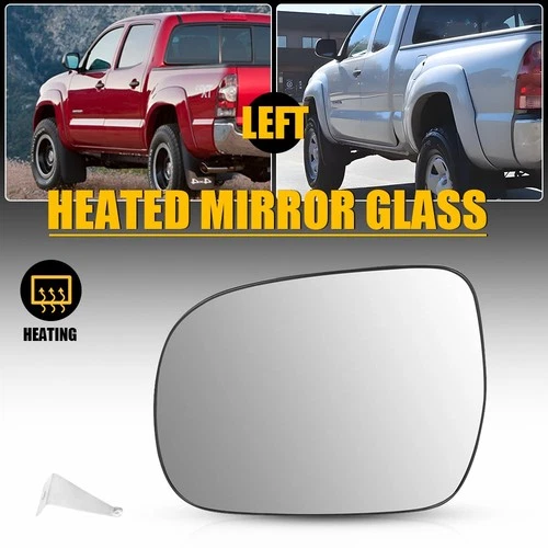 Fit 2005-2011 Toyota Tacoma Driver Side Left Replacement Mirror Glass TO1324113