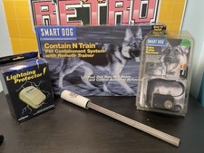 INNOTEK SMART DOG RECHARGEABLE PET CONTAINMENT SYSTEM CT-400A With Extras