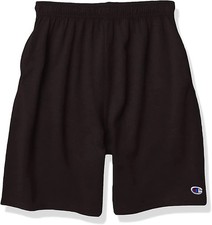 New Champion Boys Kids Everyday Cotton Jersey Shorts with Pockets Black XL