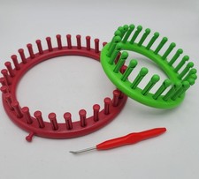 Round Knitting Loom Set With Hook Tool