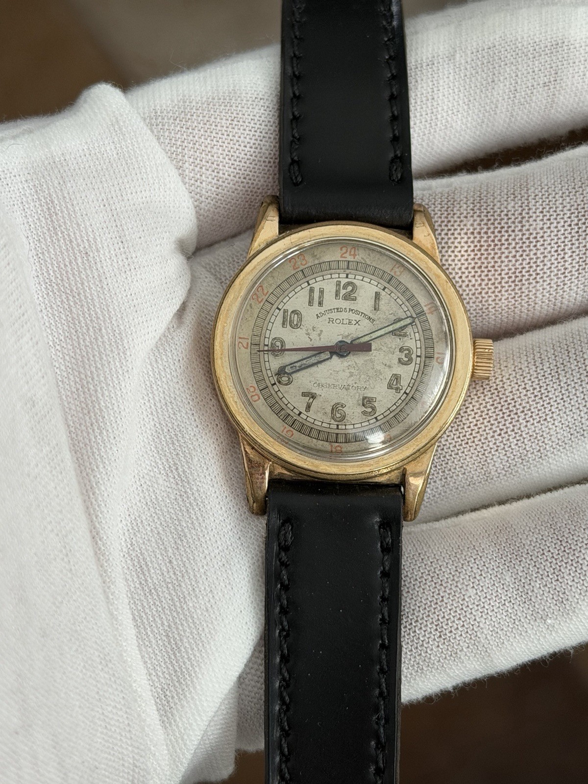 Vintage Rolex Observatory WW2 Men’s Military Watch