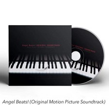 Anime Angel Beats Jun Maeda Music CD Greatest Hits OST 2 Album 2pcs Music Record