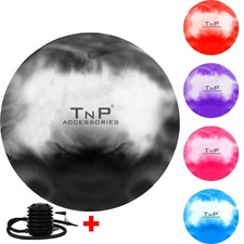 65CM EXERCISE GYM YOGA SWISS BALL FITNESS PREGNANCY BIRTHING ANTI BURST + PUMP