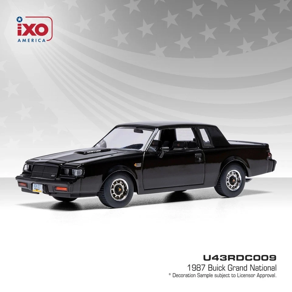 IXO 1987 BUICK GRAND NATIONAL - BLACK  1/43 - Image 3 of 3