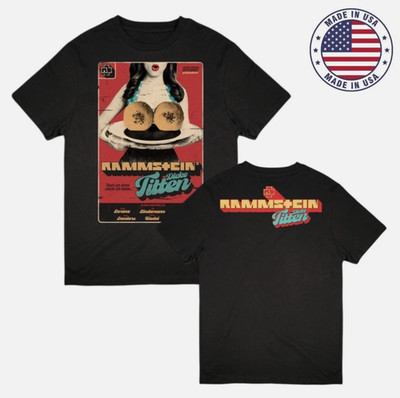 Hot!! Rammstein Dicke Titten T-shirt