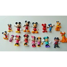 Walt Disney Mickey Minnie Mouse PVC Lot 15 Pieces