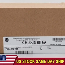 New Factory Sealed Allen-Bradley 1769-L33ERM CompactLogix 2 MB Motion Controller