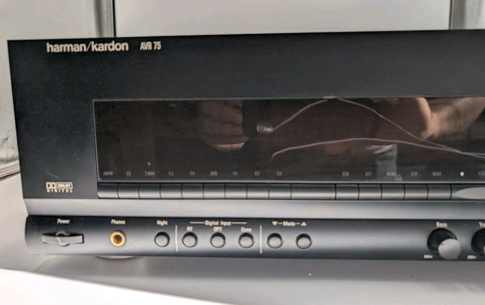 Harman Kardon AVR-75 6.1 Channel AV Receiver HiFi Stereo Home Theater - Image 2 of 4