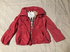 Girls Burberry Trench Coat Jacket Sz 4Y