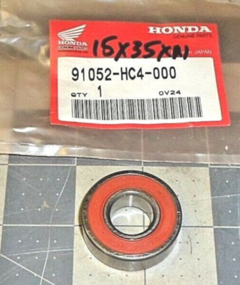 HONDA TRX300 91052-HC4-000 SEALED BEARING 15X35X11MM 1 QUANTITY FREE SHIPPING