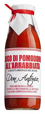 Don Antonio Sugo all arrabbiata - scharfe Tomatensauce mit Chili 480ml