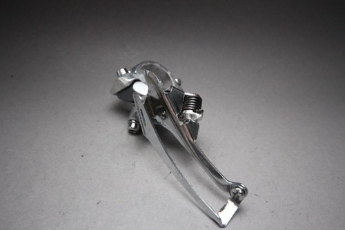 Shimano 600 Tricolor FD 6400 Front Derailleur / Braze on Anlöt + Clamp SM-AD15 - Picture 4 of 7
