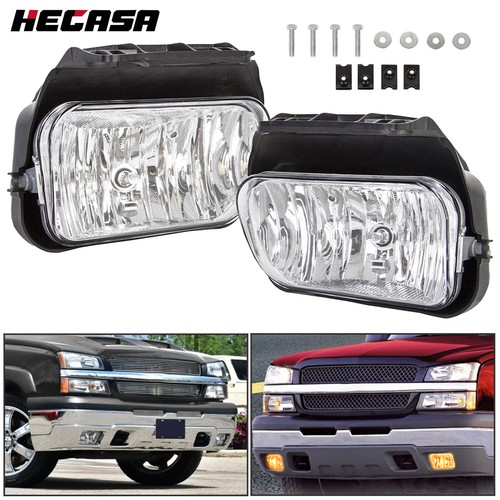 Fog Lamps Pair Of Fog Lights For Chevy Silverado & Avalanche 2003 - Foto 6