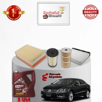 Set Service 4 Filter Und ÖL VW Cc 2.0 Tdi 125KW 170CV Von 2011->