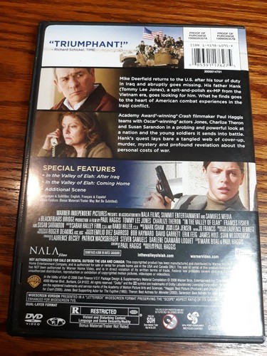 In the Valley of Elah (DVD) (WS) - Picture 2 of 2