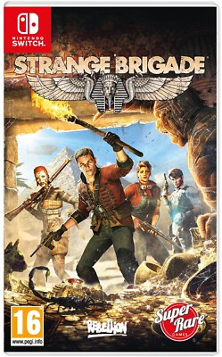 【新品未開封／Steelbook同梱版】Strange Brigade Steelbook] SRG#71: Strange Brigade (Switch) – Super Rare Games