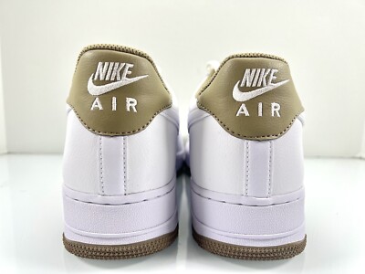 NIKE AIR FORCE 1 '07 LOW WHITE KHAKI DR9867 100 sz 14 | eBay