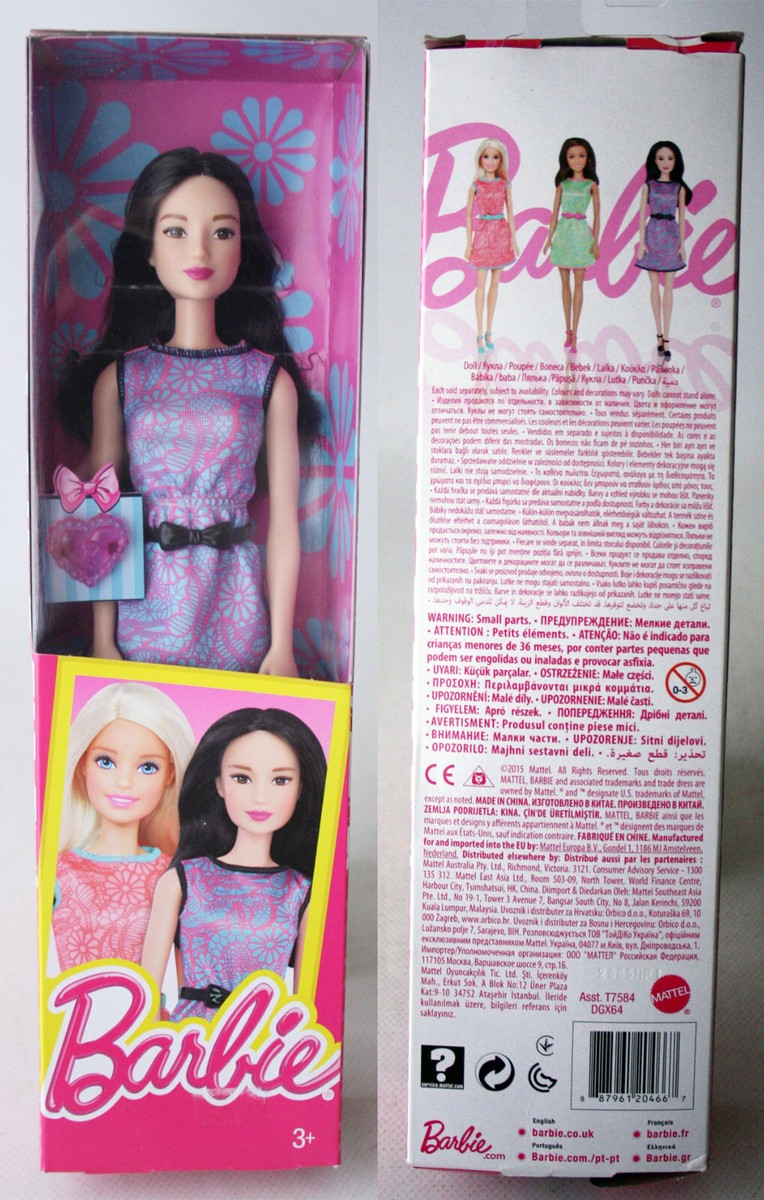 2015 BARBIE PINK TASTIC ASIAN DOLL MATTEL T7584 DGX64 NEW ! | eBay