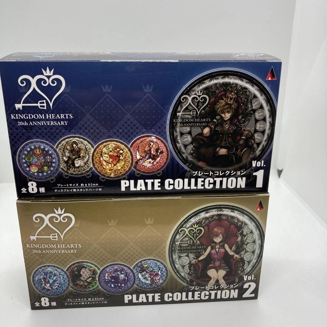 Kingdom Hearts Plate Collection vol.1 & vol.2 20th Anniversary