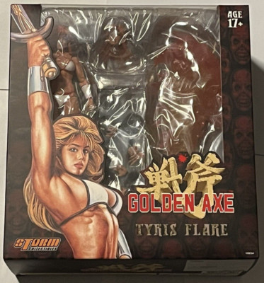 Storm Collectibles - Golden Axe: Tyris Flare & Blue Dragon 1/12 Action Fig NIB