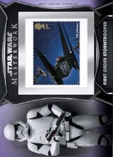 [DIGITAL CARD] Topps Star Wars - First Order - Masterwork Stamp 22 W1 - Purple