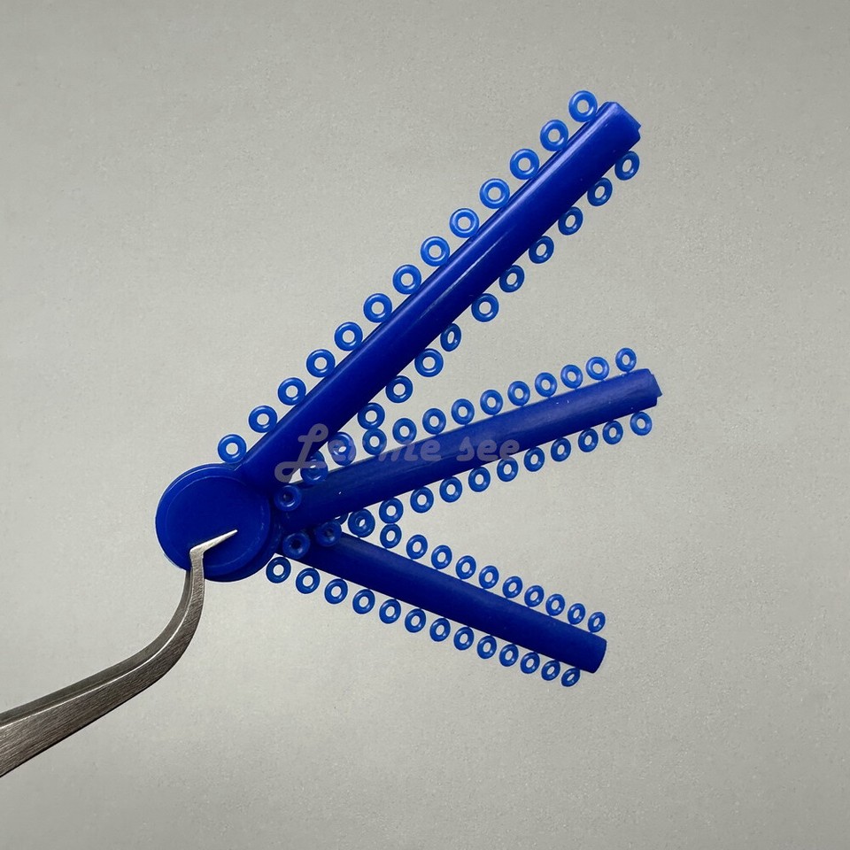 Dental Orthodontic Elastic Power Chain Ligature Ties Bands Brackets