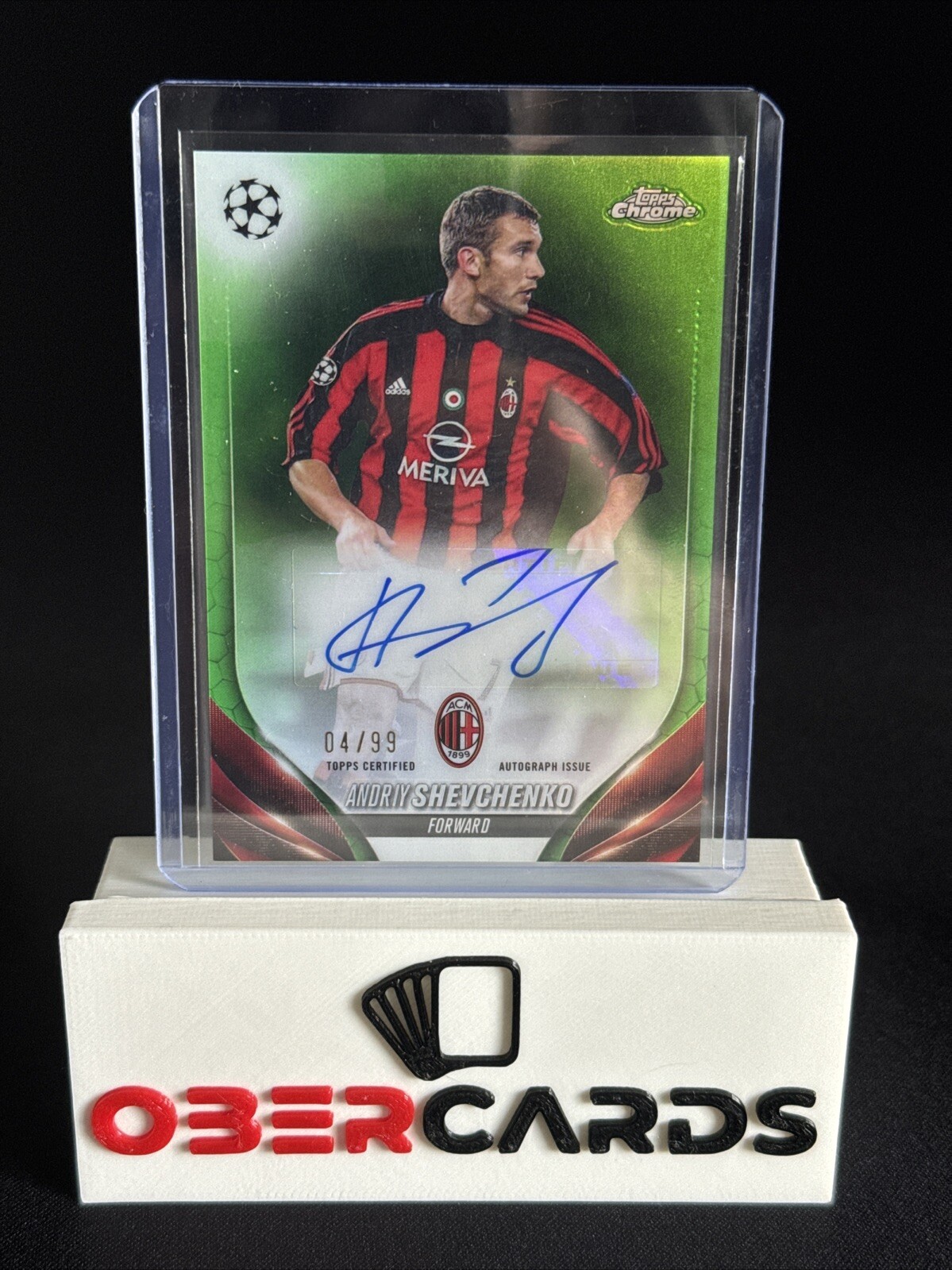 99枚限定 シェフチェンコ 安い 直筆サイン 2024 Topps Chrome 99シリ